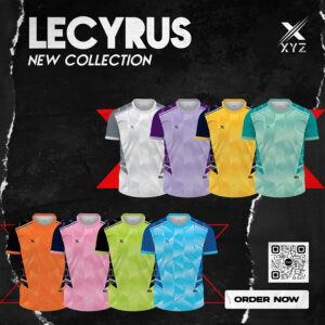 Áo Đấu Không Logo Thiết Kế Mã XYZ-LECYRUS Độc Chất