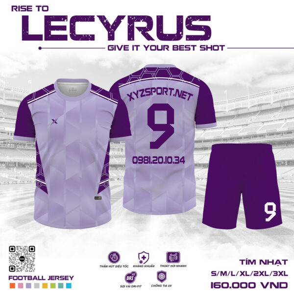 Áo Đấu Không Logo Thiết Kế Mã XYZ-LECYRUS Độc Chất - Ảnh 4