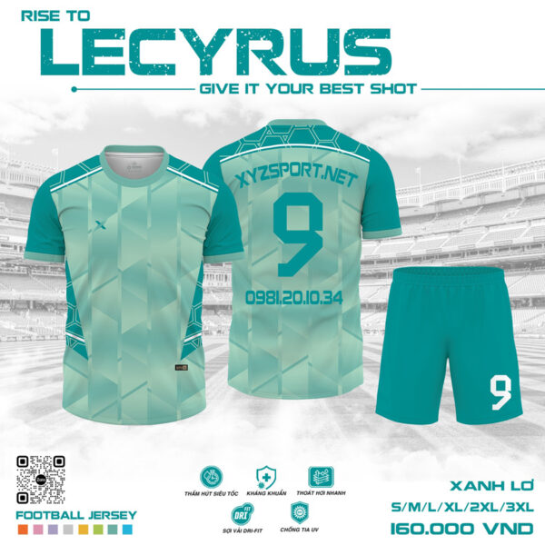 Áo Đấu Không Logo Thiết Kế Mã XYZ-LECYRUS Độc Chất - Ảnh 8