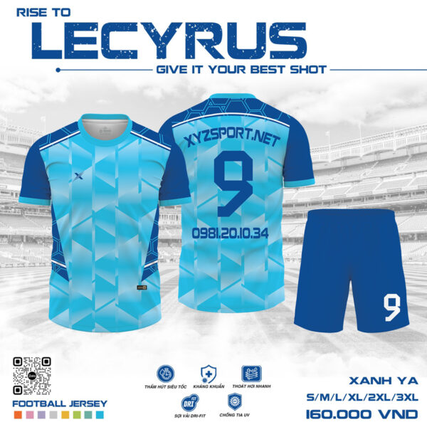 Áo Đấu Không Logo Thiết Kế Mã XYZ-LECYRUS Độc Chất - Ảnh 9