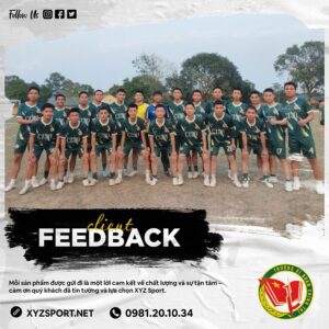 Feedback Khách Hàng Mẫu Áo Đấu Thể Thao Màu Xanh Liver - Bền Bỉ Và Năng Động