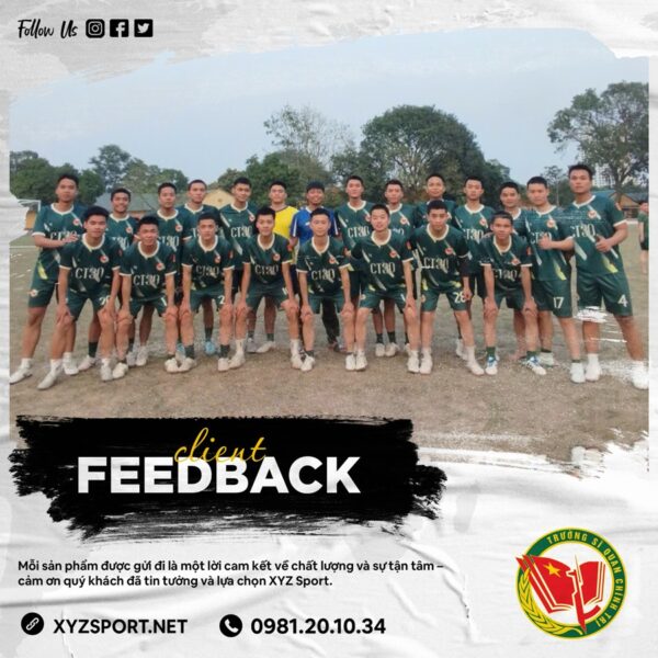 Feedback Khách Hàng Mẫu Áo Đấu Thể Thao Màu Xanh Liver - Bền Bỉ Và Năng Động