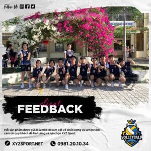 Feedback Đồng Phục Bóng Chuyền Màu Tím Than Sắc Nét
