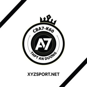 Logo Thiết Kế CBA7-K60 - Tối Giản Màu Trắng