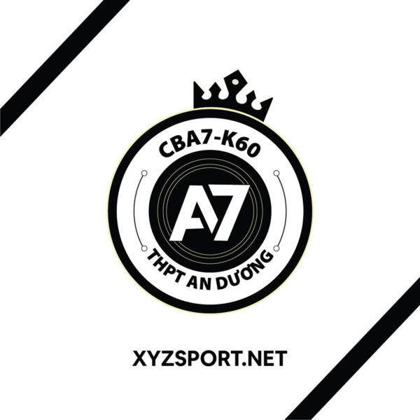 Logo Thiết Kế CBA7-K60 - Tối Giản Màu Trắng