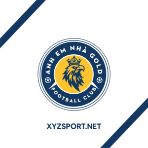 Thiết Kế Mẫu Logo Anh Em Nhà Gold FC - Màu Tím Than Phối Vàng Đẳng Cấp