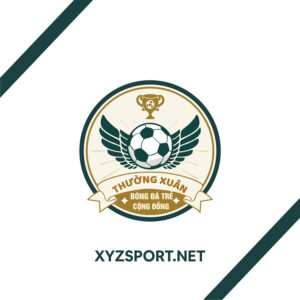 Logo Thường Xuân Màu Kem Phối Xanh Liver – Tinh Thần Thể Thao Cộng Đồng