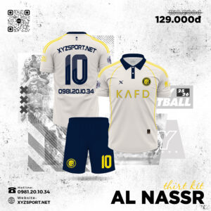 Áo Đấu Chính Thức Al Nassr 2025-26 Third Màu Kem
