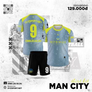Áo Đấu Manchester City Third Kit 2025 Độc Lạ