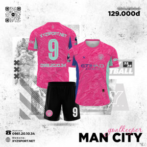 Bộ Quần Áo Man City 25/26 Màu Hồng – Nổi Bật Và Cá Tính