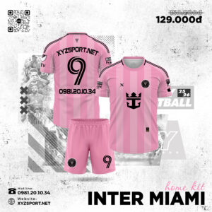 Áo Đấu CLB Inter Miami 2025 Màu Hồng Nổi Bật